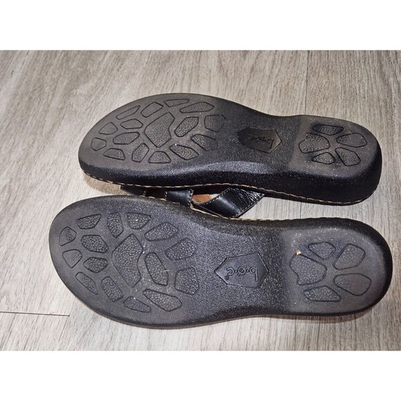 BOC Women's Born Concept Brown Leather Upper Strap Sandals Size 8 - Picture 7 of 11